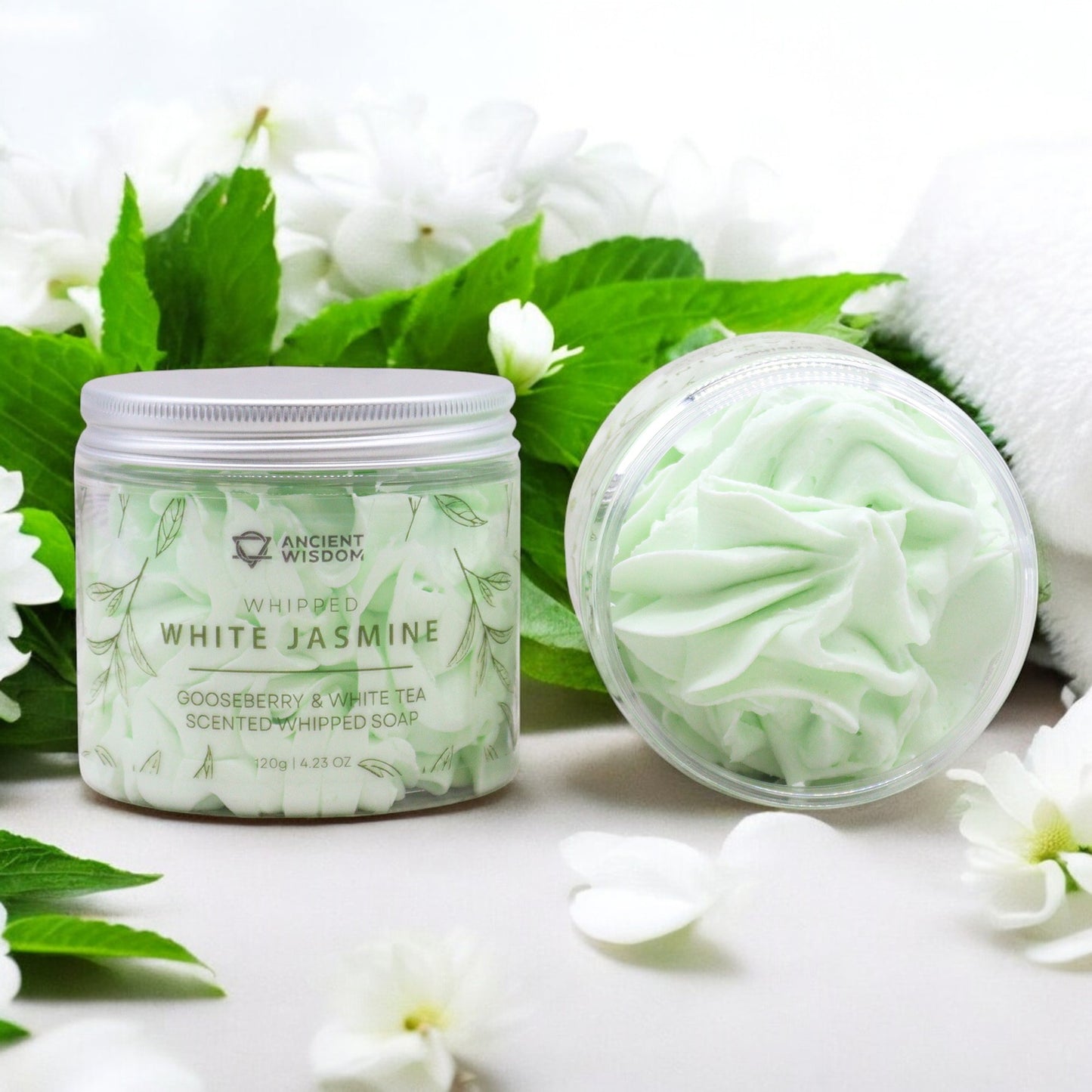Jabón Chantilly de Grosella Espinosa y Té Blanco