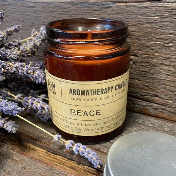 Velas de cera de Soja - Aromaterapia