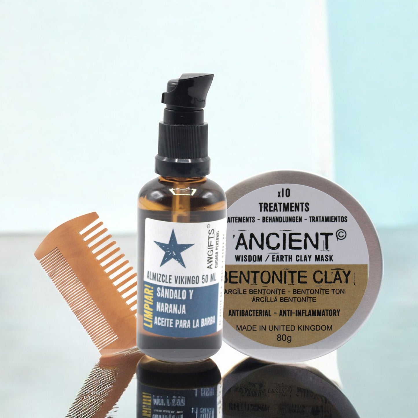 Pack cuidado facial hombres